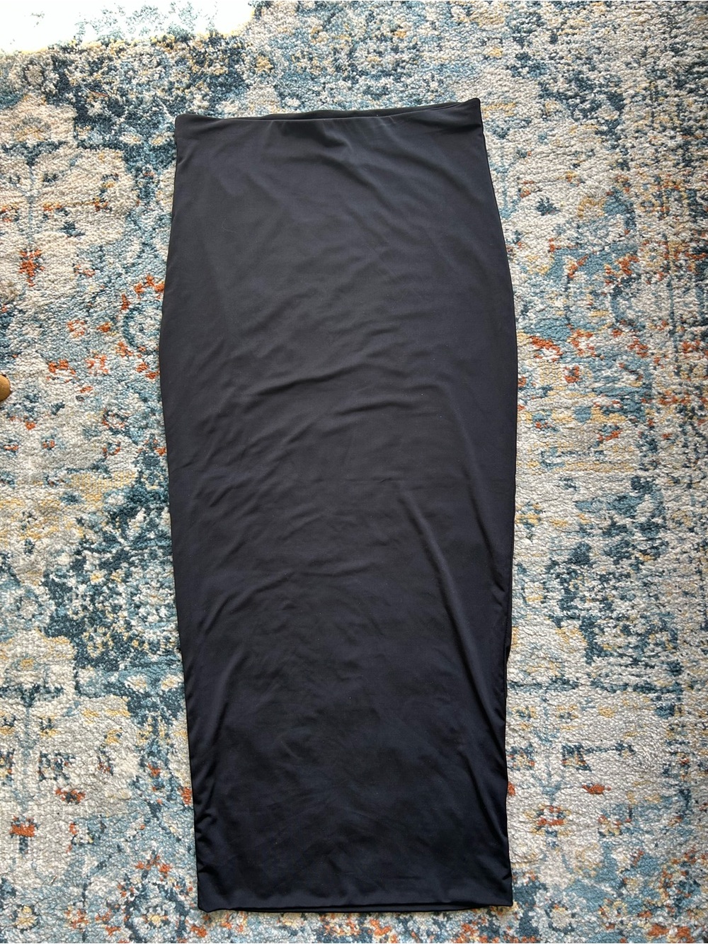 Black Maxi Pencil Skirt